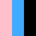 Цвет Розовый/голубой/черный