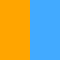 Цвет Оранжевый/голубой