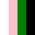 Цвет Белый/розовый/зеленый/черный