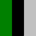 Цвет Зеленый/черный/серебряный