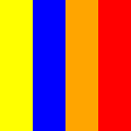 Цвет Желтый/синий/оранжевый/красный