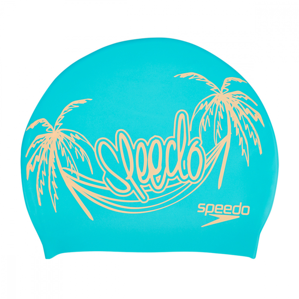 Шапочка для плавания Speedo Slogan Print Cap, 8-08385C500  в .
