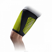 Бандаж на бедро Nike Pro Combat Thigh Sleeve S Black/Volt