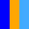 Цвет Синий/оранжевый/голубой