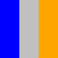 Цвет Синий/серебряный/оранжевый